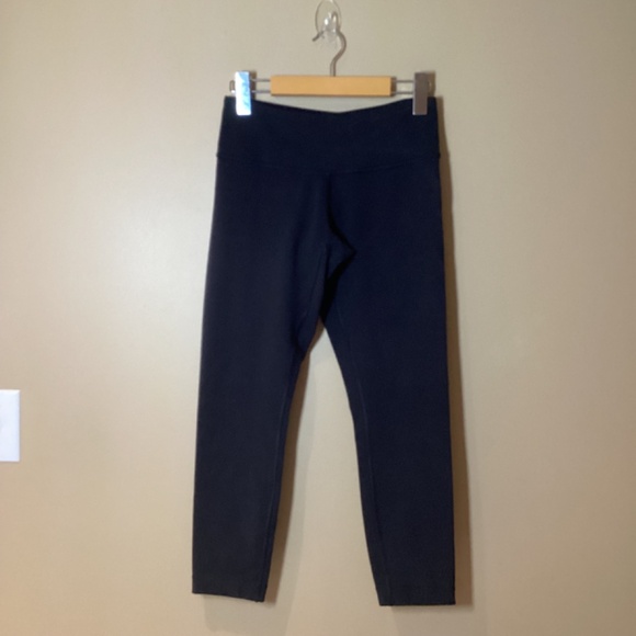 Lululemon ‘Pushing Limits’ 7/8 Tights - Black - Size 6 - Picture 2 of 8